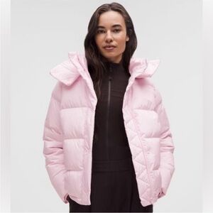 Lululemon Athletica Light Pink Puffer Jacket
